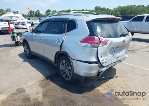 2014 Nissan Rogue Sl из США, поврежденный, VIN 5N1AT2MV0EC802479